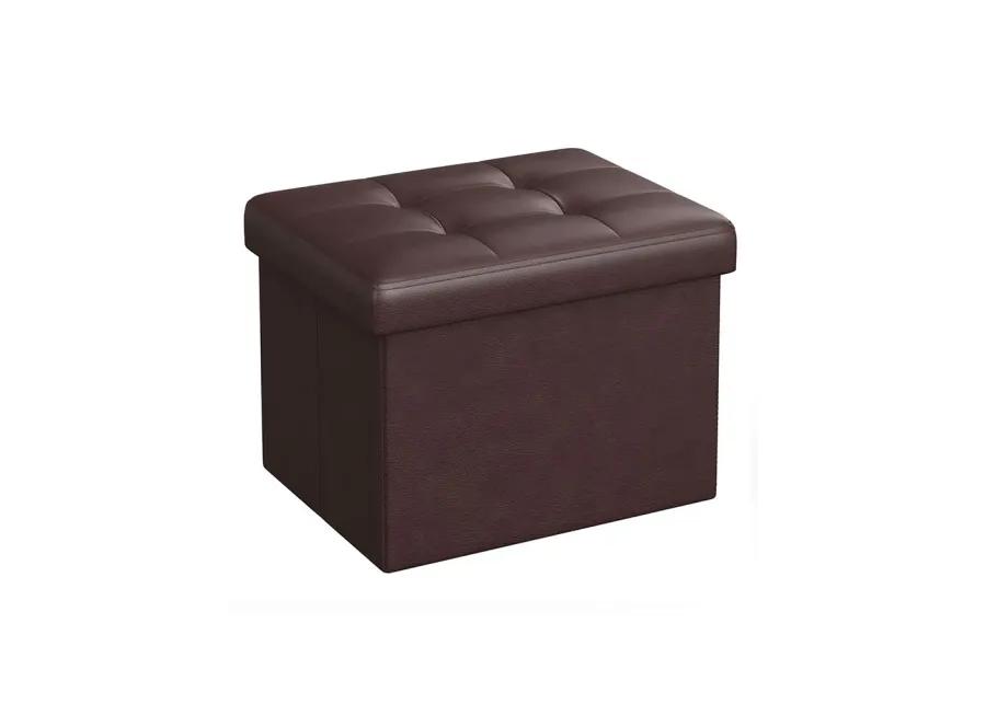 Small Folding Storage Ottoman