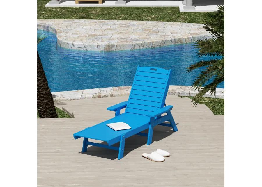 WestinTrends Adirondack Outdoor Chaise Lounge