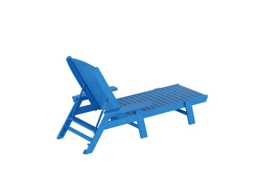 WestinTrends Adirondack Outdoor Chaise Lounge