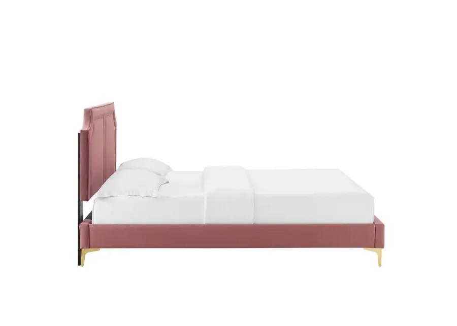 Modway - Novi Performance Velvet Twin Bed