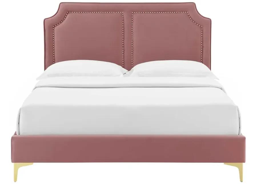 Modway - Novi Performance Velvet Twin Bed