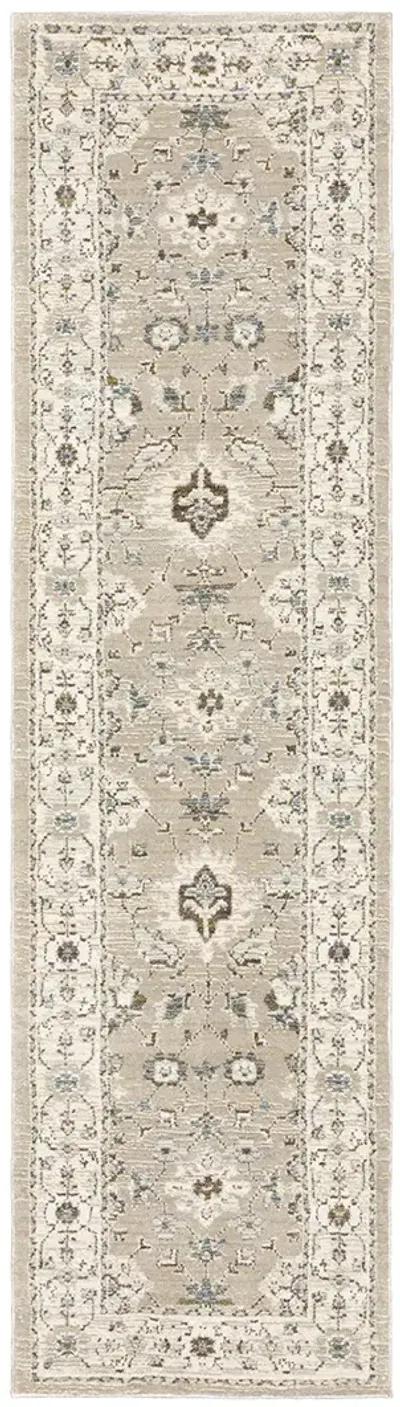 Andorra 2'3" x 8' Beige Rug