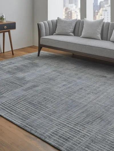 Eastfield 69AHF 2' x 3' Blue/Ivory/Gray Rug