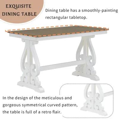 Merax 5-Piece Retro Dining Set