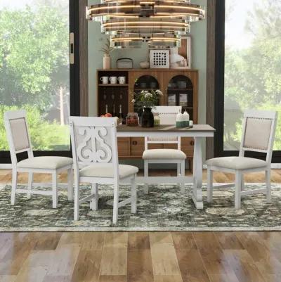 Merax 5-Piece Retro Dining Set