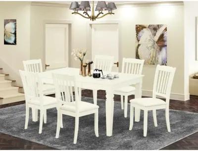 Dining Room Set Linen White