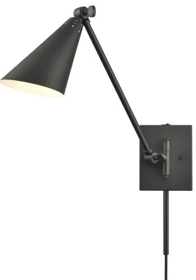 Whitmire 10.5'' High 1-Light Black Sconce