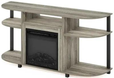 Entertainment Center Stand with Fireplace for TV up to 55 Inch