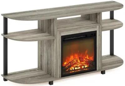 Entertainment Center Stand with Fireplace for TV up to 55 Inch