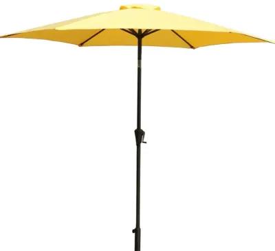 9' Pole Umbrella With Carry Bag, Yellow