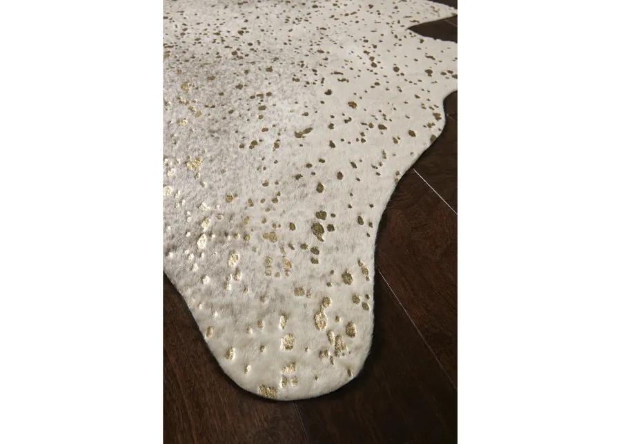 Bryce BZ07 Pewter/Gold 6'2" x 8' Rug