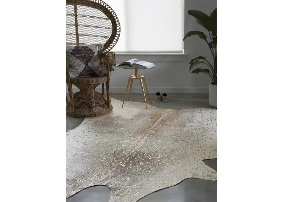 Bryce BZ07 Pewter/Gold 6'2" x 8' Rug