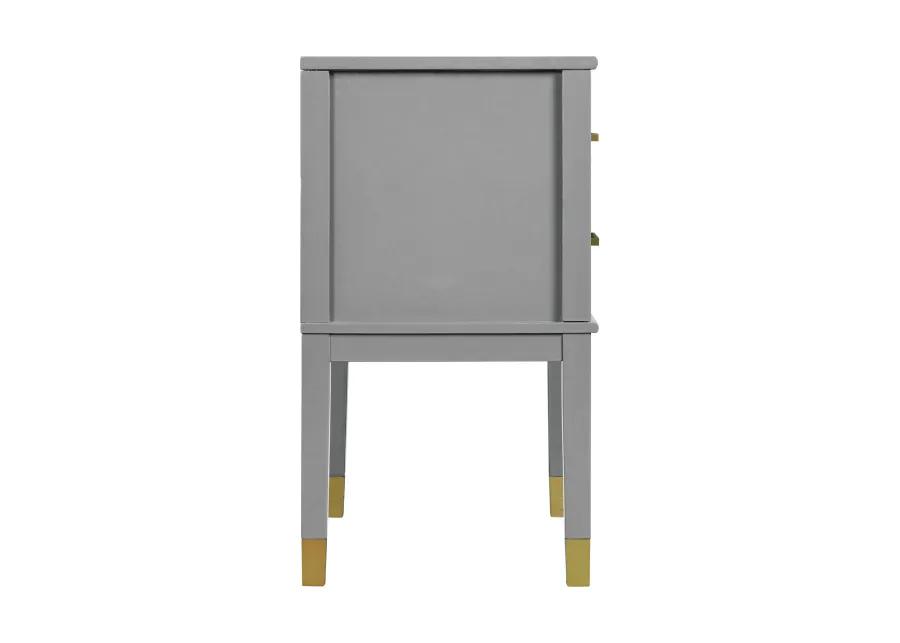 Brody Side Table in Grey