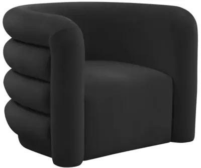 Curves Velvet Lounge Chair