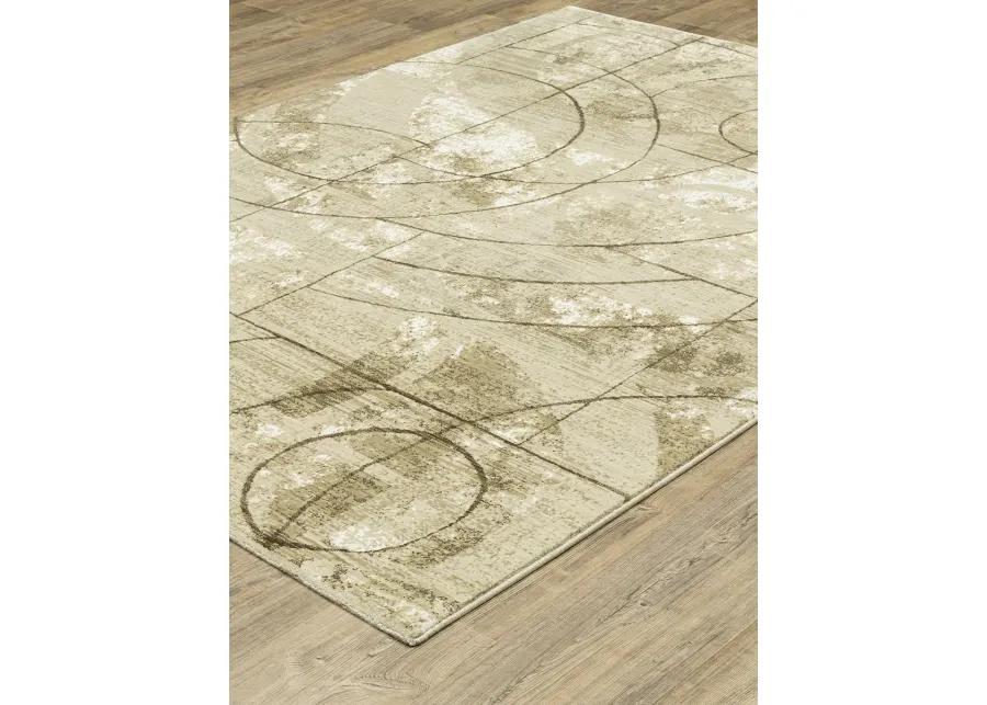 Reed 2'3" x 7'6" Beige Rug