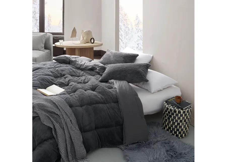 Are You Kidding Bare - Coma Inducer® Oversized Comforter - Charcoal Gray.