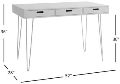 Jofran Rollins 52 Solid Hardwood Modern Counter Dining Table with Storage