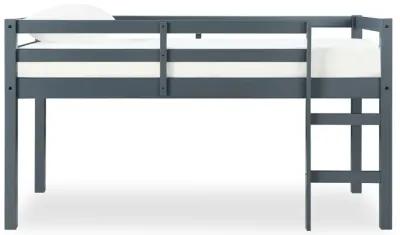 Milton Junior Twin Size Wooden Loft Bed for Kids