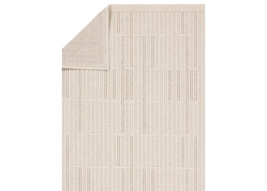 Continuum Quantum White 3' x 8' Runner Rug