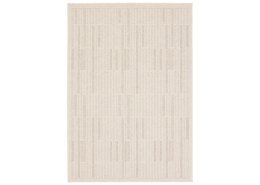 Continuum Quantum White 3' x 8' Runner Rug