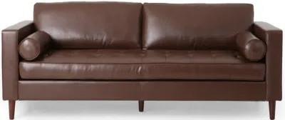 Merax Solid Wood Frame PU Fabric Sofa Couch