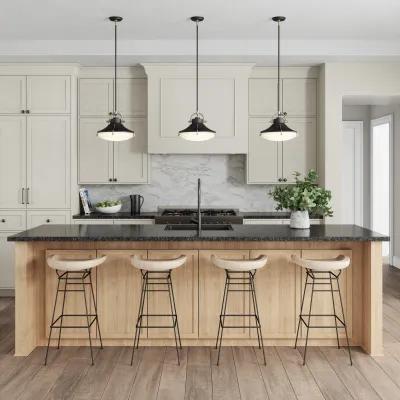 Urbanite 13" wide Black Pendant