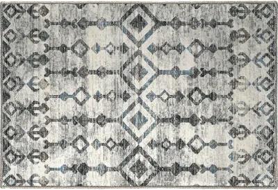 Brisbane BR8 Silver 20" x 30" Rug