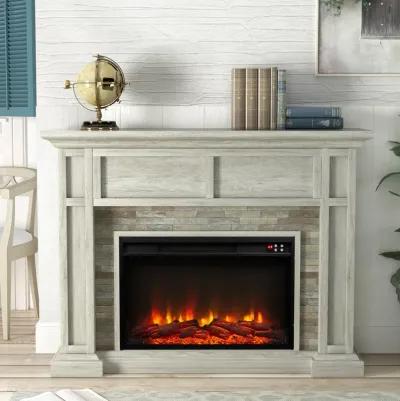 FESTIVO 48" Electric Fireplace with Realistic Flame Effect