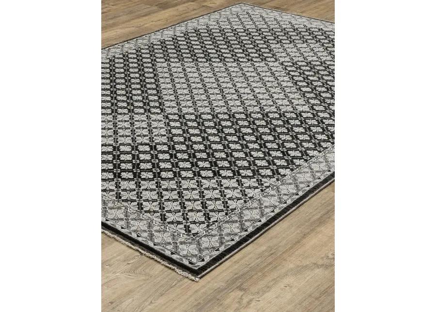 Chamberlain 5'3" x 7'6" Blk Rug