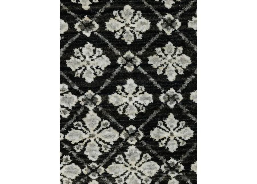 Chamberlain 5'3" x 7'6" Blk Rug