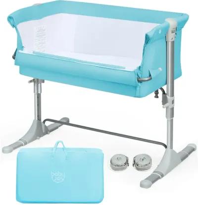 Travel Portable Baby Bed Side Sleeper  Bassinet Crib with Carrying Bag