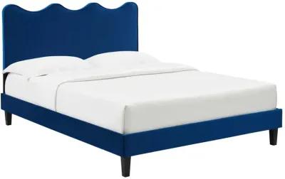 Modway - Current Performance Velvet King Platform Bed