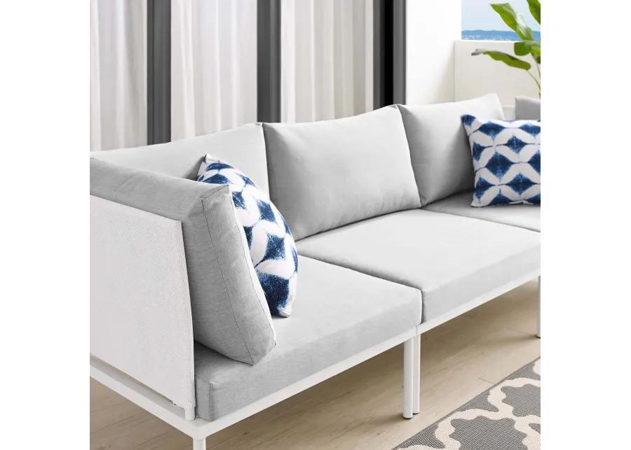 Modway - Harmony Sunbrella� Outdoor Patio Aluminum Sofa