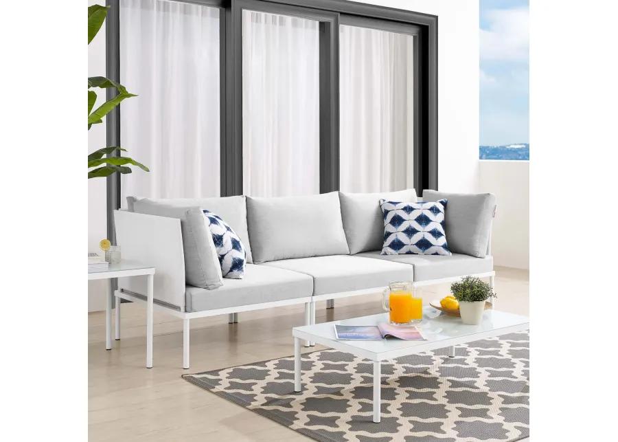 Modway - Harmony Sunbrella� Outdoor Patio Aluminum Sofa