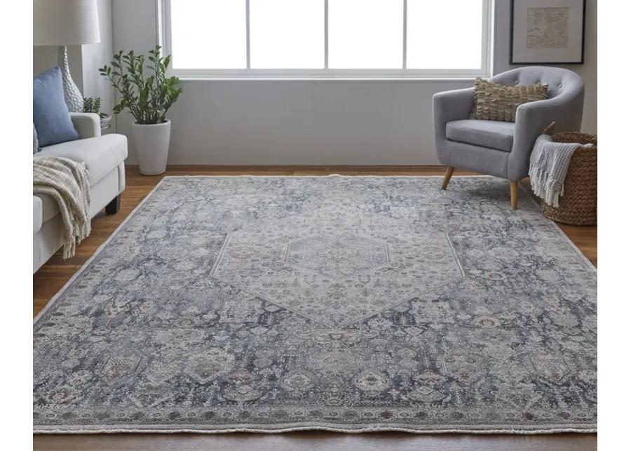 Marquette 39GUF Blue/Ivory 2'8" x 10' Rug