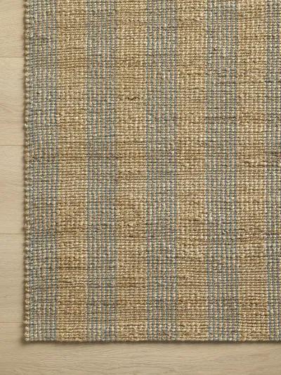 Judy JUD-04 Natural / Sky 9''3" x 13' Rug by Chris Loves Julia