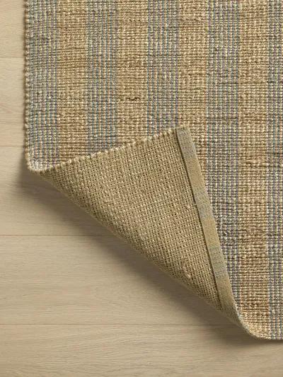 Judy JUD-04 Natural / Sky 9''3" x 13' Rug by Chris Loves Julia