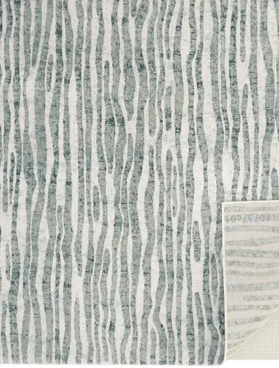 Atwell 3218F Gray/Green/Ivory 3' x 8' Rug