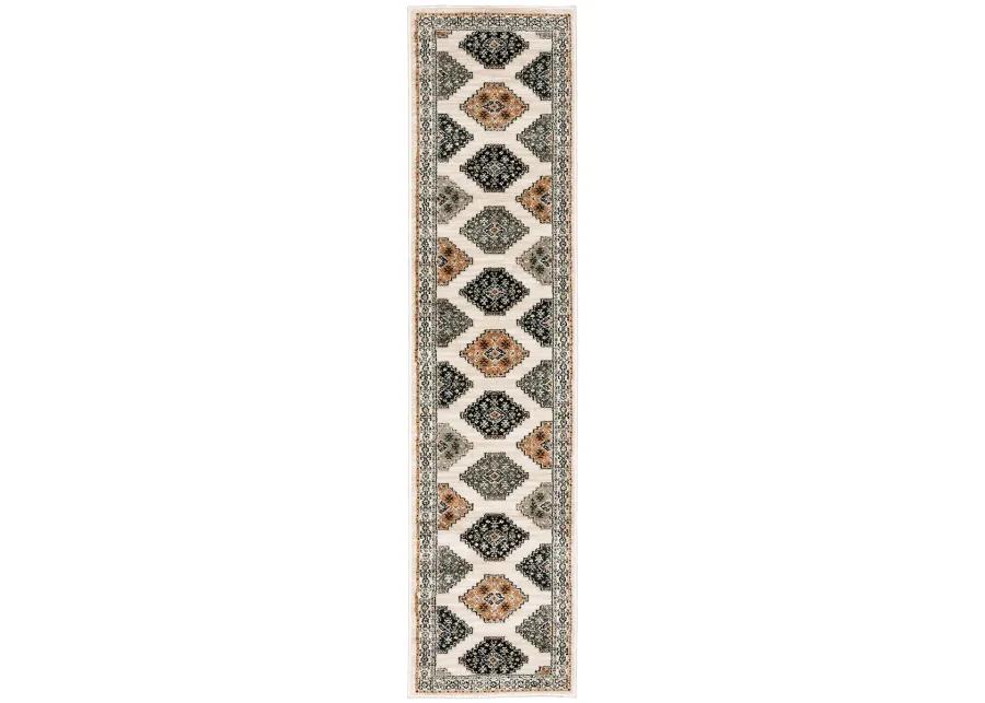 Georgia 1'10" x 7'6" Ivory Rug