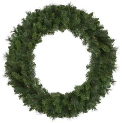 Beaver Pine Mixed Artificial Christmas Wreath  36-Inch  Unlit