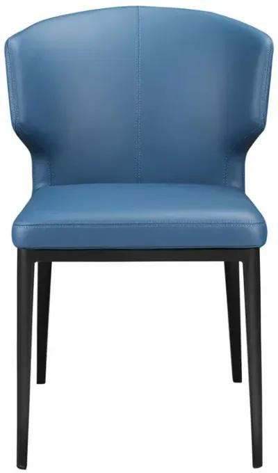 Delaney Steel Blue Dining Chair Duo, Belen Kox