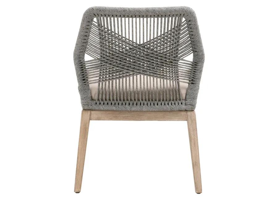 Loom Dining Chair in Platinum