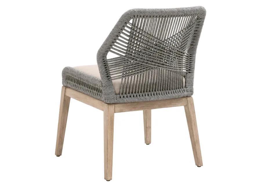 Loom Dining Chair in Platinum