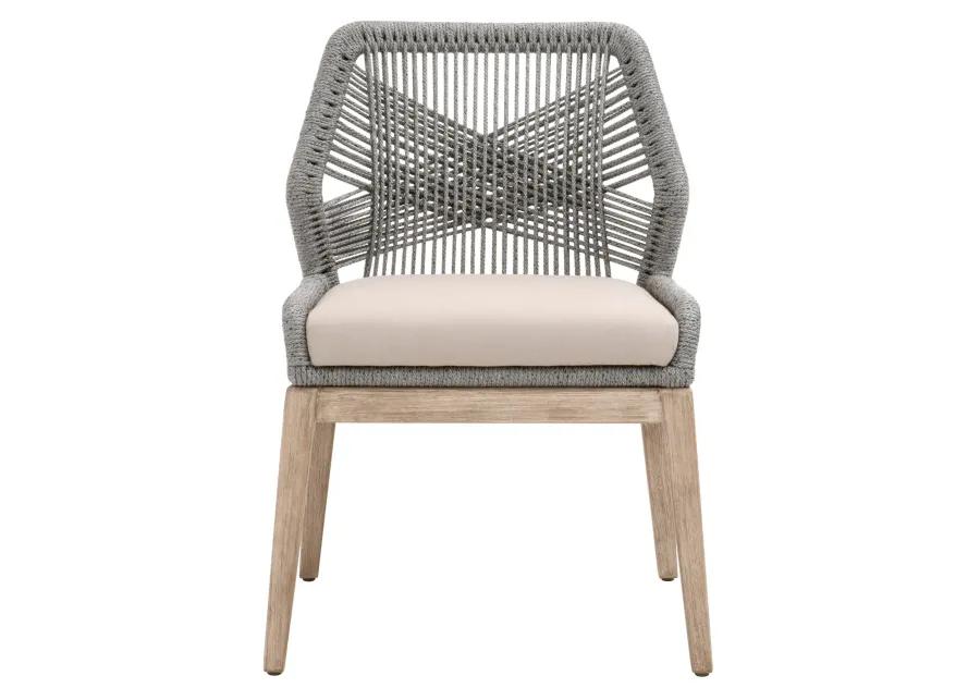 Loom Dining Chair in Platinum