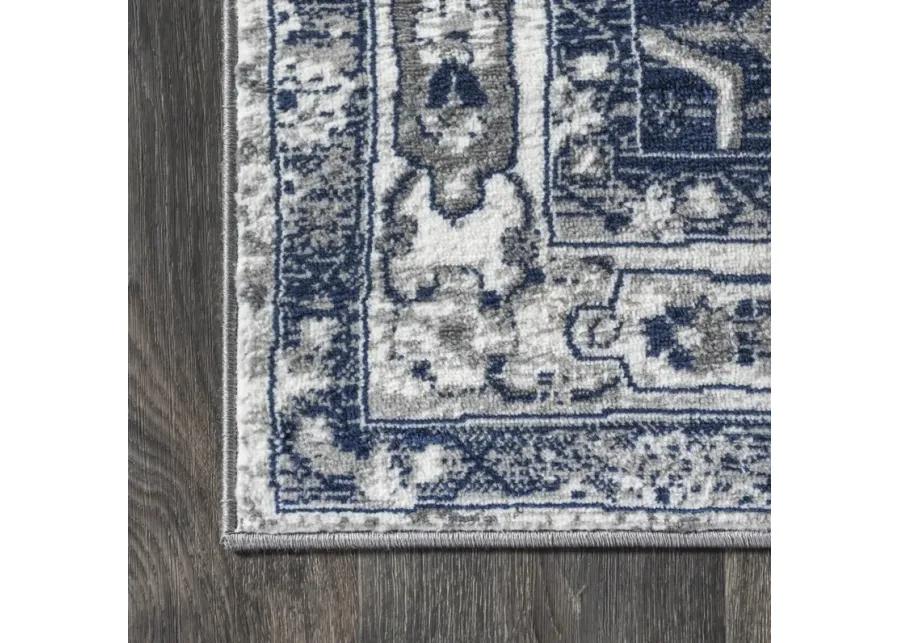 Jerica Modern Persian Vintage Medallion Area Rug