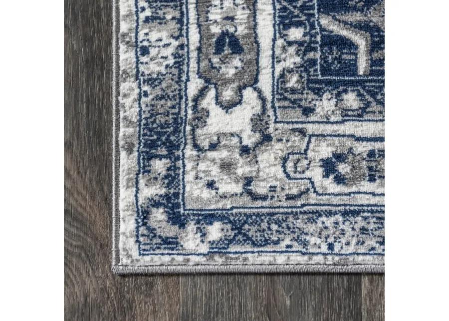 Jerica Modern Persian Vintage Medallion Area Rug