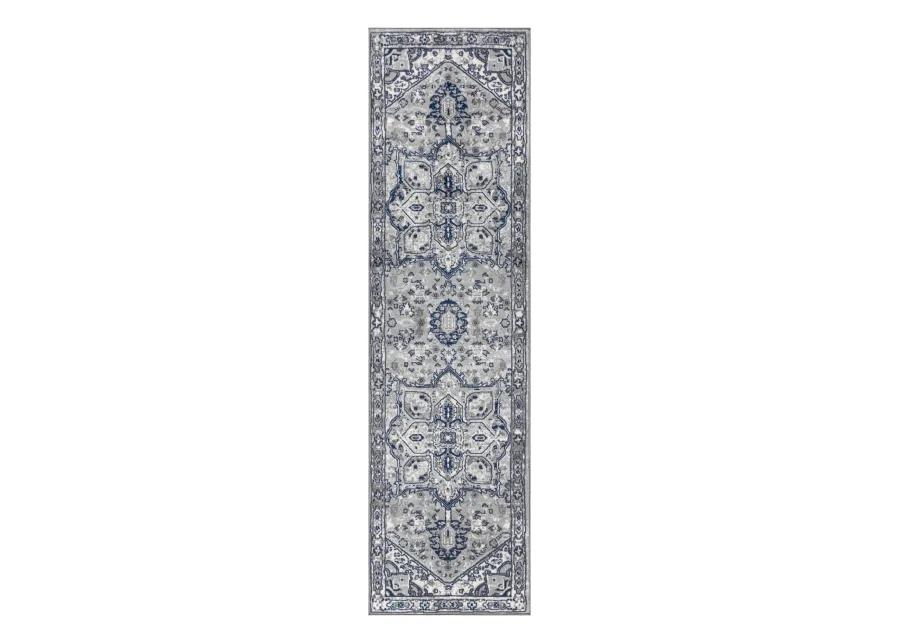 Jerica Modern Persian Vintage Medallion Area Rug