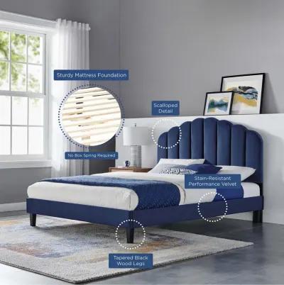 Modway - Daisy Performance Velvet King Platform Bed