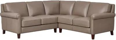 Laguna Top Grain Leather Symmetrical Sectional