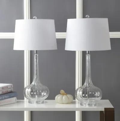 Bette Glass Teardrop LED Table Lamp (Set of 2)